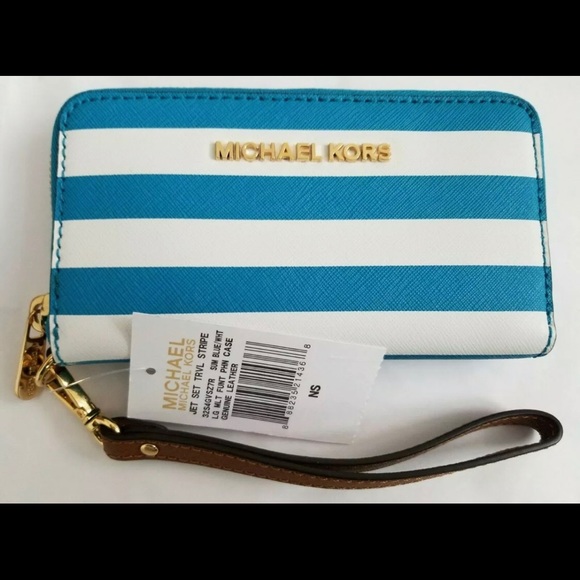 š¦š¹š Authentic Michael Kors Jet Set Wallet Wristlet
